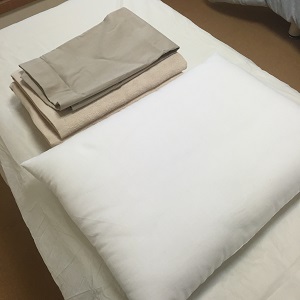 バスタオル枕セット
