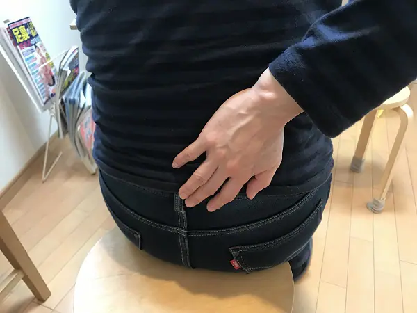 腰痛の施術