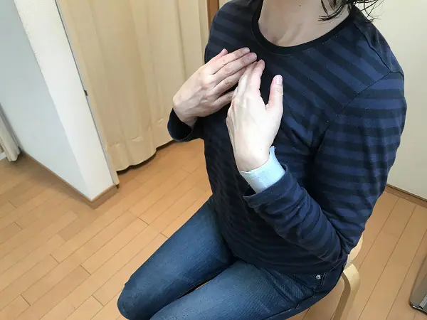 浅い呼吸の施術